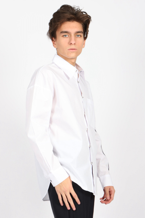 Рубашка B-SH34419 (Белый, 158)