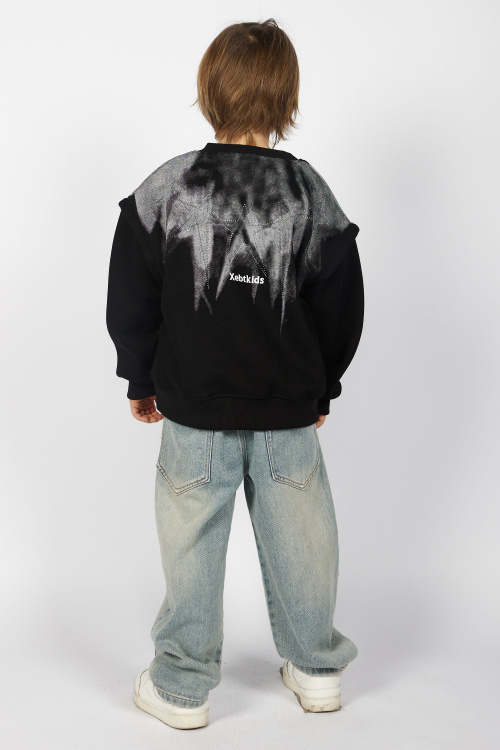 Джинсы B-JN35496 (джин. синий, 110-134)