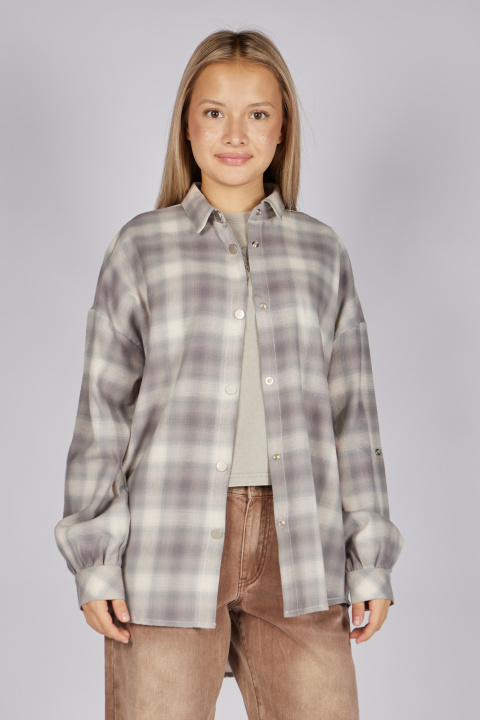 Блузка G-SH27084  (Серый, 140-170)
