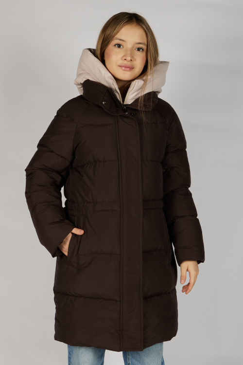 Пальто зимнее G-PLT26537 Miasin (коричневый, 134-164)