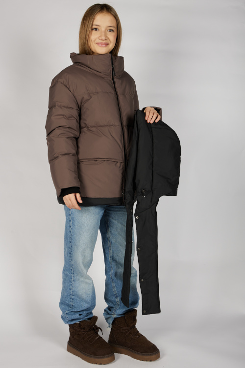 Куртка зимняя G-JCK26540 Miasin (коричневый, 134-164)