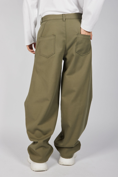 Брюки B-TR35407 (хаки, 140-170)