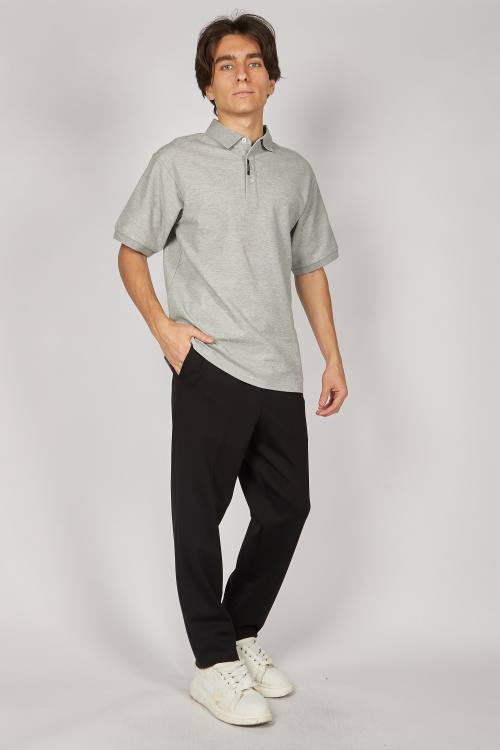 Поло B-PL34439S-25 (Серый, 176)