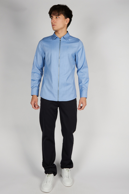 Рубашка B-SH36234 Miasin (джин. синий, 140-170 (6 шт.))