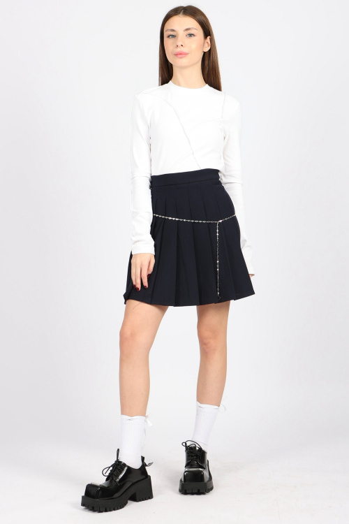 Юбка G-SK24411B (Синий, 140)