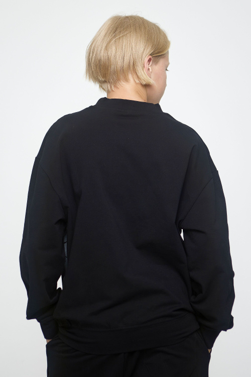 Джемпер B-SW35107 (черный, 170)