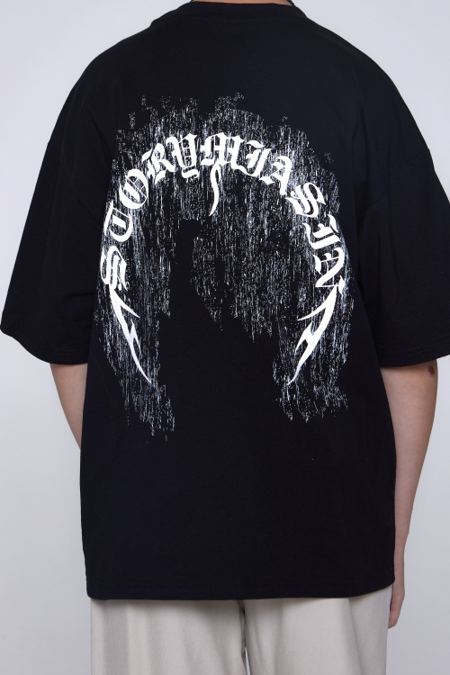 Футболка B-TS35054 (черный, 140)