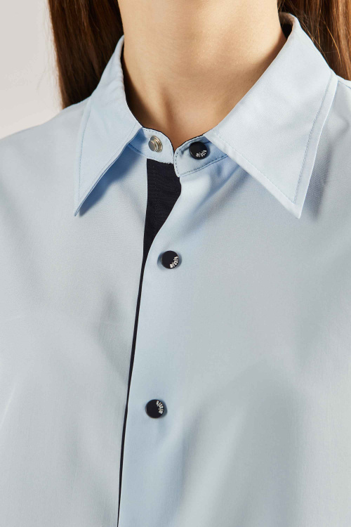 Блузка G-SH24514 (Голубой, 158)