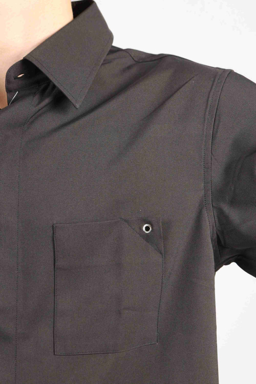 Рубашка B-SH34401 (Черный, 158)