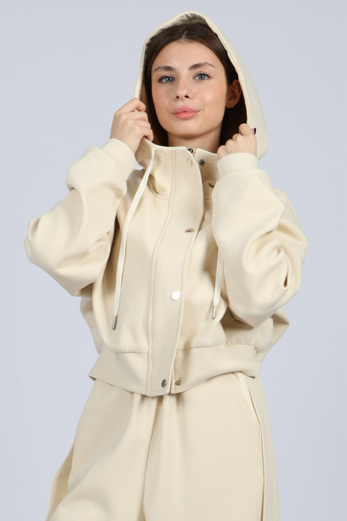 Толстовканамолнии G-HDZ24552A (Бежевый, 158)