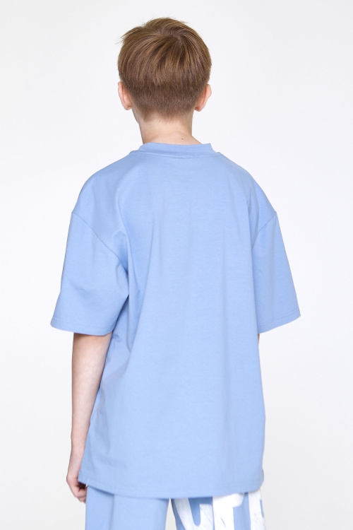 Футболка B-TS35125 (Джинс. синий, 140-170)