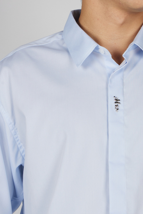 Рубашка B-SH36207 Miasin (Голубой, 140-170 (6 шт.))