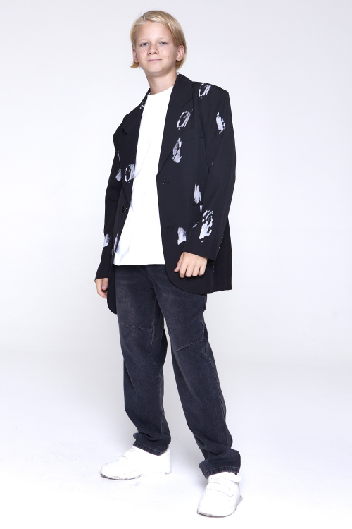 Джинсы B-JN35117 (Джинс. синий, 158)