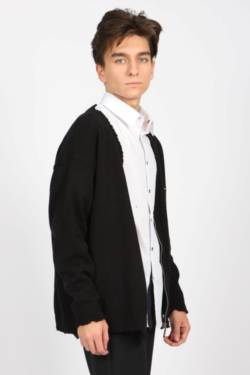 Кардиган B-CRD34441 (Черный, 140-158)