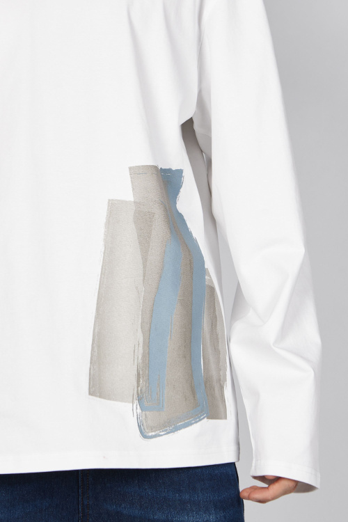 Лонгслив B-SW35446 Miasin (Белый, 140)