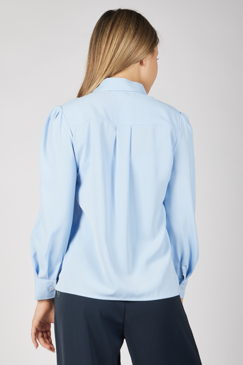 Блузка G-SH25287 (Голубой, 134-164)
