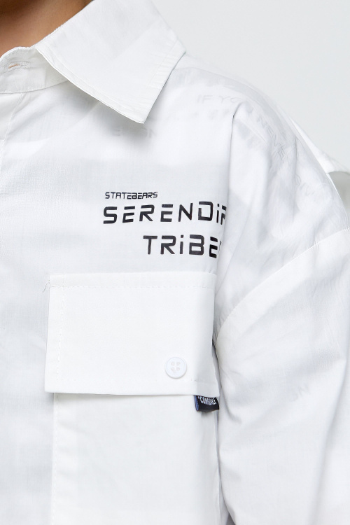 Рубашка B-SH35016 (белый, 122)