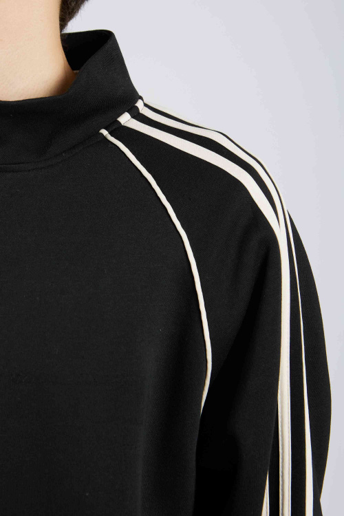 Толстовканамолнии B-HDZ34472A (Черный, 140)