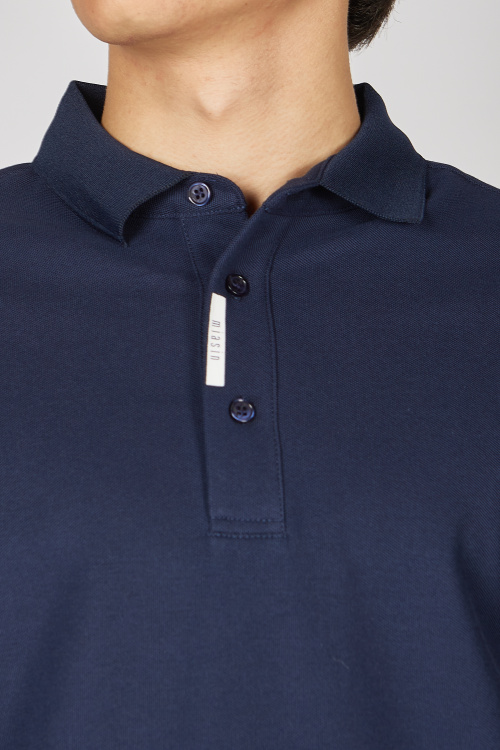 Поло B-PL34439-25 (Синий, 134)