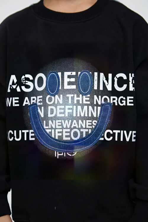 Джемпер B-SW35004 (черный, 134)