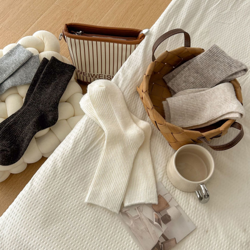 Носки A-NS56765 Miasin (ассорти (бел./ кор. /беж./ темно-беж./ сер.), OS (5 шт.))