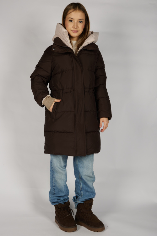 Пальто зимнее G-PLT26537 Miasin (коричневый, 134-164)