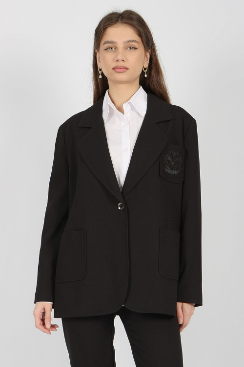 Пиджак G-SU24411A (Черный, 164)