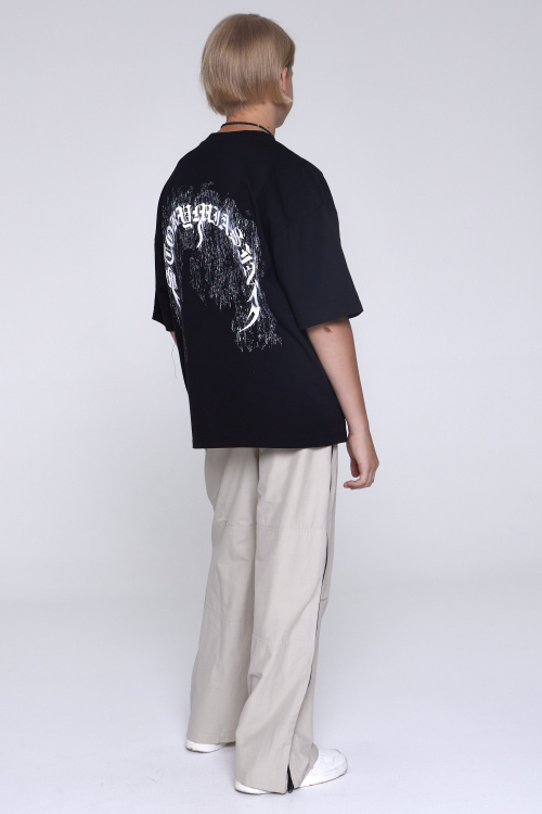 Футболка B-TS35054 (черный, 140)