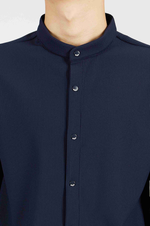 Рубашка B-SH34406 (Синий, 158)