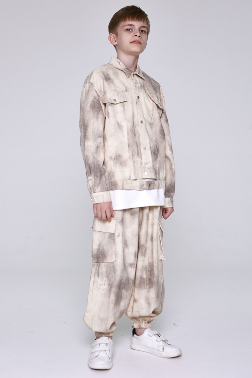 Куртка B-JCK35013 (коричневый, 140)