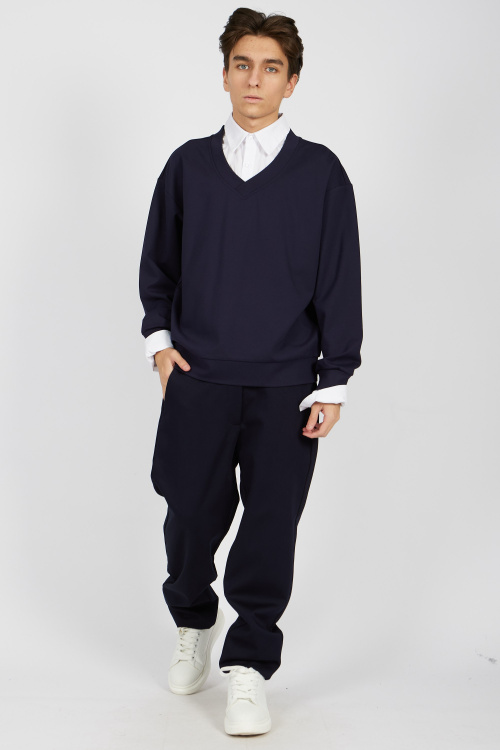 Брюки B-TR34476B (Синий, 140)