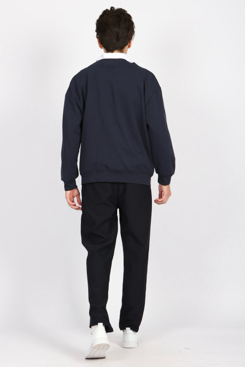 Брюки B-TR34433 (Синий, 122)