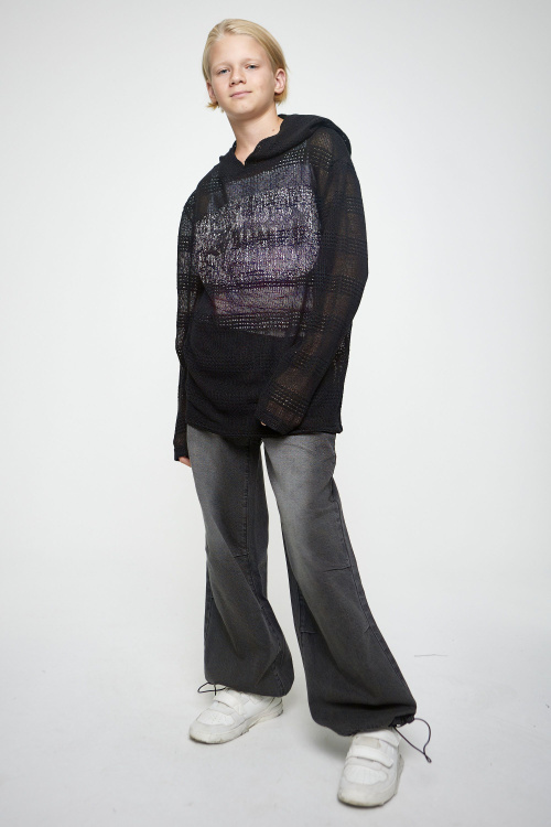 Джинсы B-JN35104 (Джинс. черный, 152)