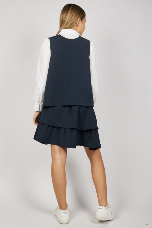 Юбка G-SK25217 (Синий, 122-128)