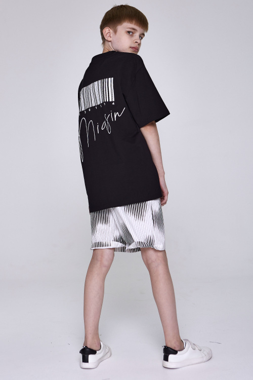 Футболка B-TS35165 (черный, 140)