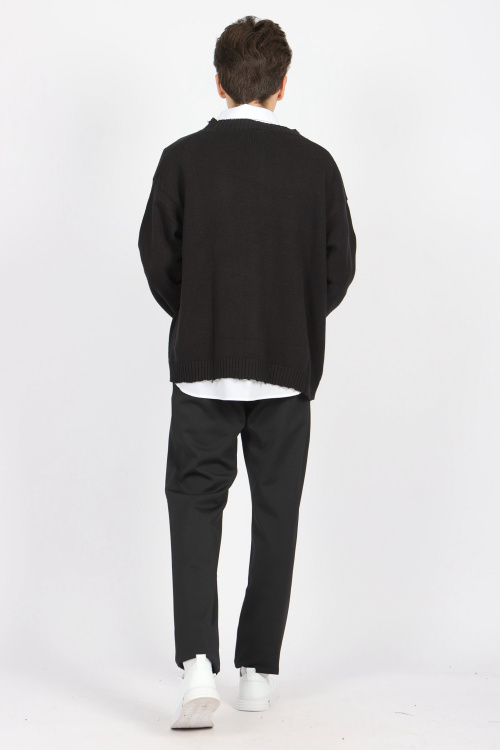 Кардиган B-CRD34441 (Черный, 140-158)