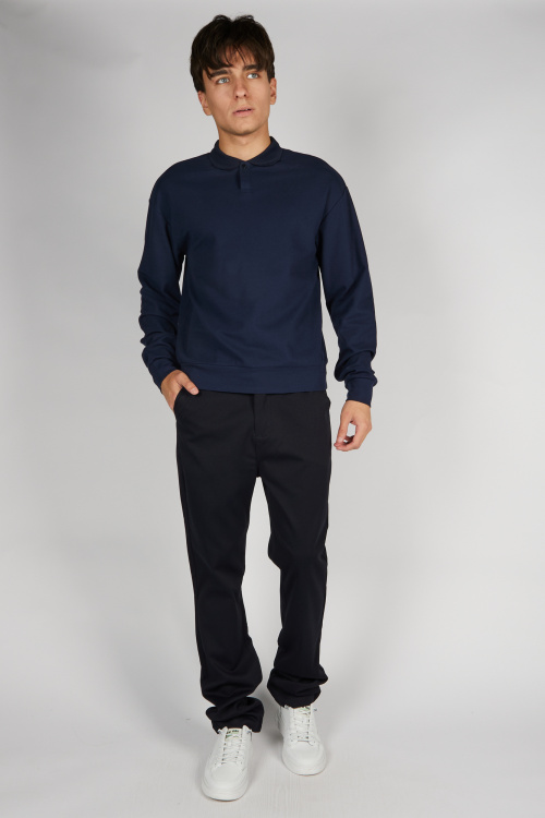 Поло B-PL35307-26 Miasin (Синий, 140-146-152-158-164-170 (1-1-1-2-2-2) / 9 шт.)