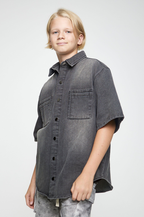 Рубашка B-SH35123 (черный, 170)