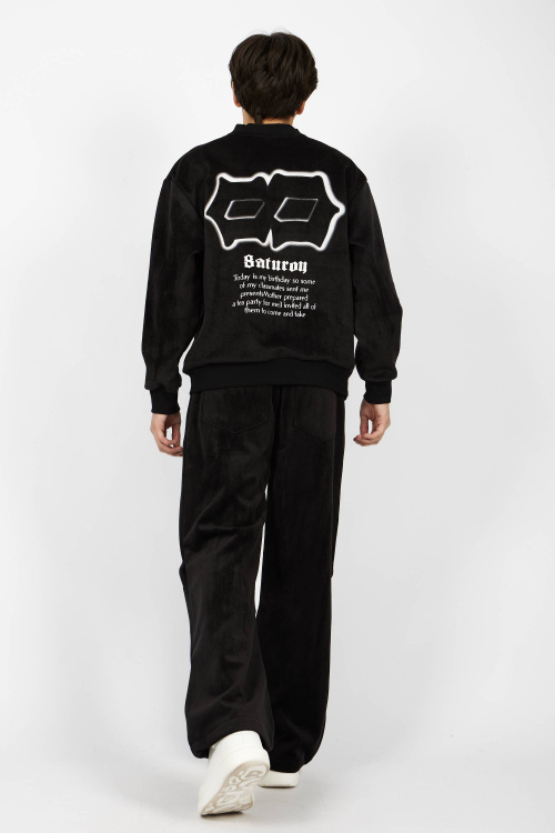 джемпер B-SW34637A (Черный, 170)