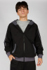 Толстовка на молнии B-HDZ36254 Miasin (Черный, 140-170 (6 шт.))