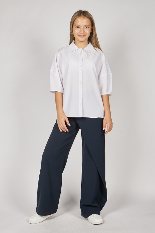 Блузка G-SH25329 (Белый, 134-164)