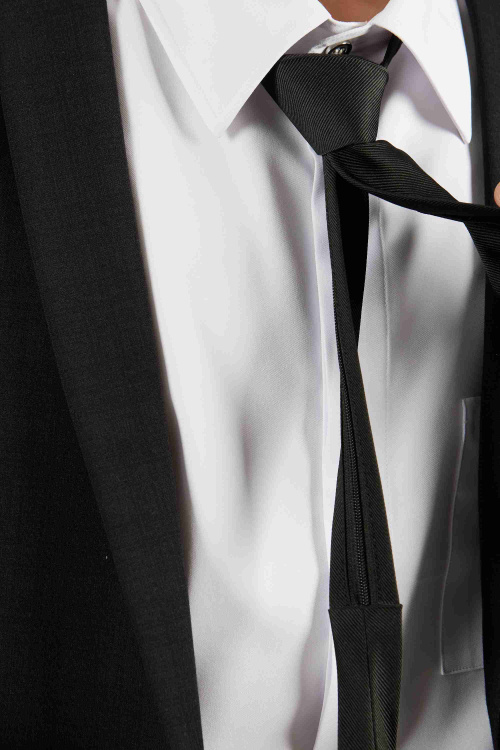 Галстук A-NT55094 (Черный, Универсальный)