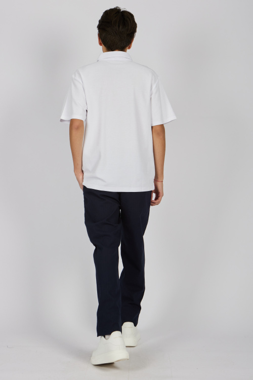 Поло B-PL34444 (Белый, 146)