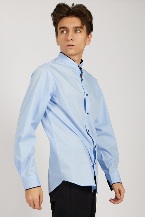 Рубашка B-SH34452 (голубой, 176)