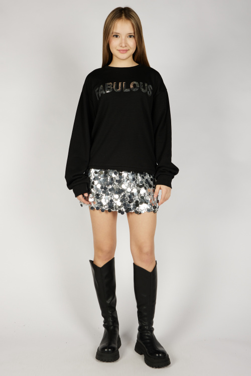 Джемпер G-SW26446 Miasin (Черный, 134-164)