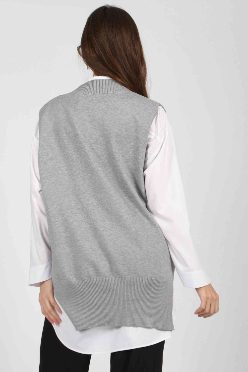 Жилет G-VST24528 (Серый, 152)