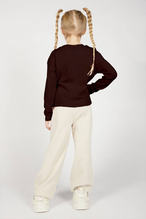 Лонгслив G-SW26523 Miasin (коричневый, 100-140)