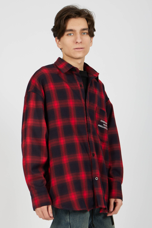 Рубашка (Красный, 140)