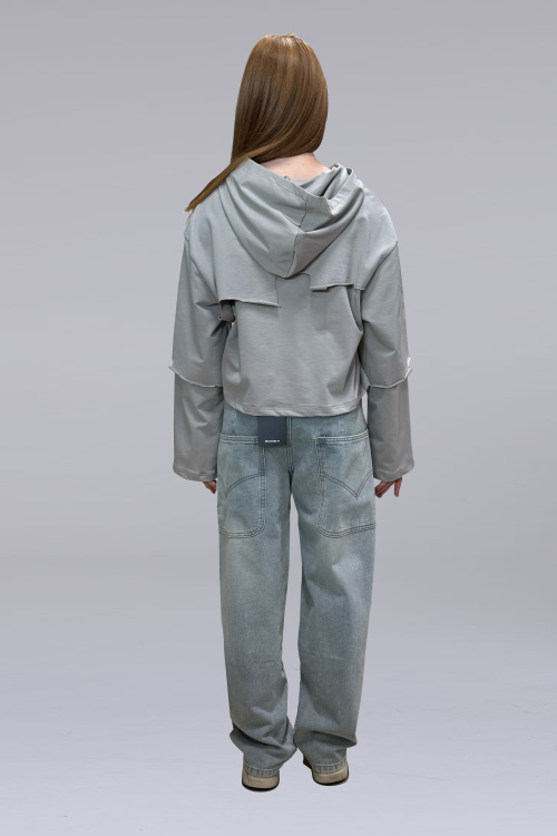 Худи B-HD35138 (серый, 140)