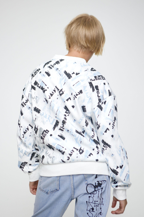 Джемпер B-SW35111 (белый, 140)